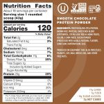 No Cow Vegan Protein Powder, Vanilla, 22g Plant Based Protein, Recyclable Aluminum Container & Scoop, Non Dairy, Soy Free, Low Sugar, Low Net Carb, Gluten Free, Naturally Sweetened, Non GMO, Kosher - Image 4